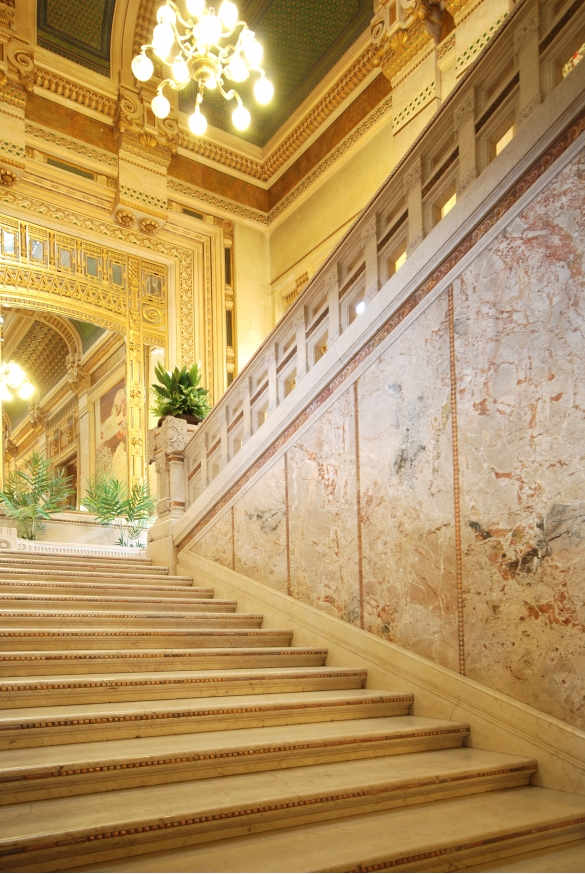 Terme Lorenzo Berzieri: Scalone principale