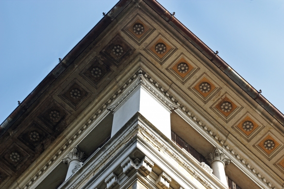 Terme Lorenzo Berzieri : Esterno, dettaglio architettonico