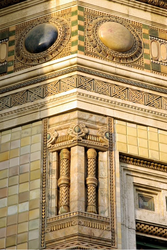 Terme Lorenzo Berzieri : Esterno, dettaglio architettonico