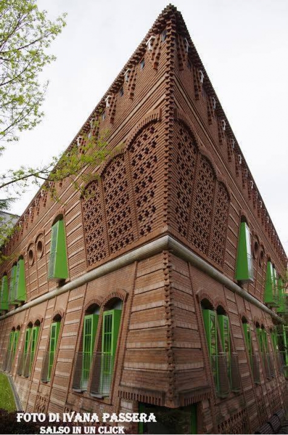 Terme di Tabiano: Dettaglio dell'edificio termale