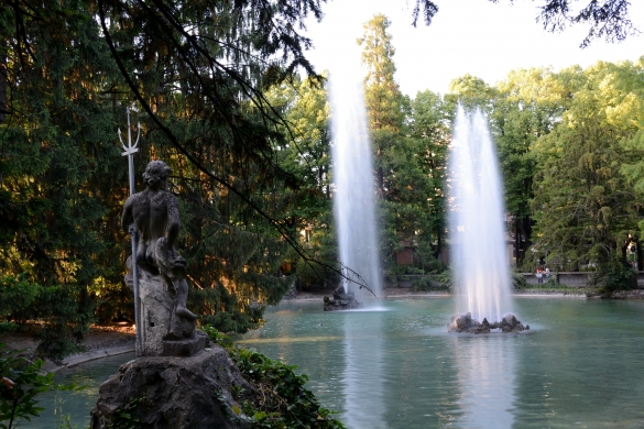 Parco Mazzini: Particolare del laghetto