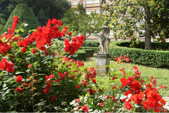 Parco Mazzini: Aiuola fiorita