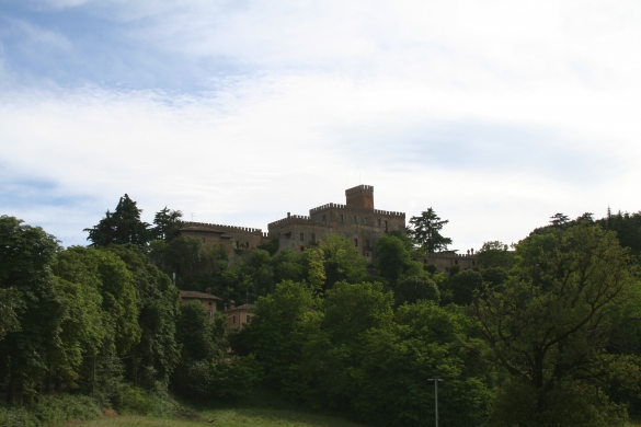Castello di Tabiano: Veduta