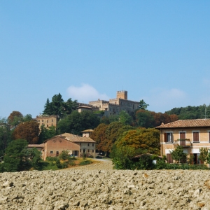Tabiano: Veduta del castello