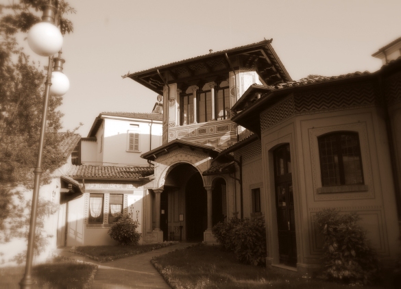 Palazzina Warowland: Veduta dal cortile interno