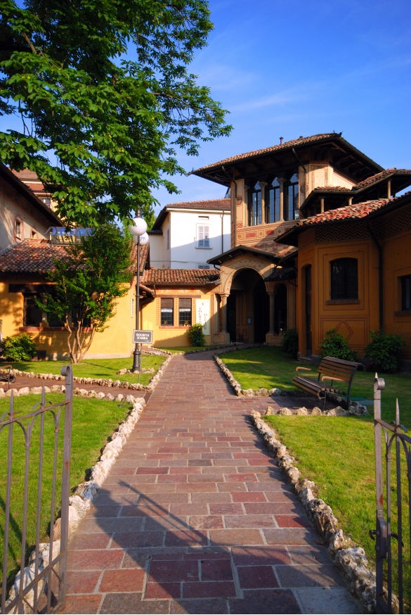 Palazzina Warowland: Ingresso laterale