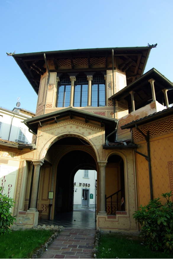 Palazzina Warowland: Particolare della galleria