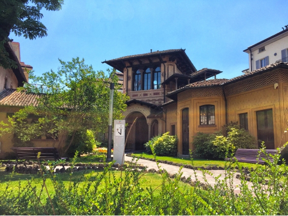 Palazzina Warowland: Il giardino