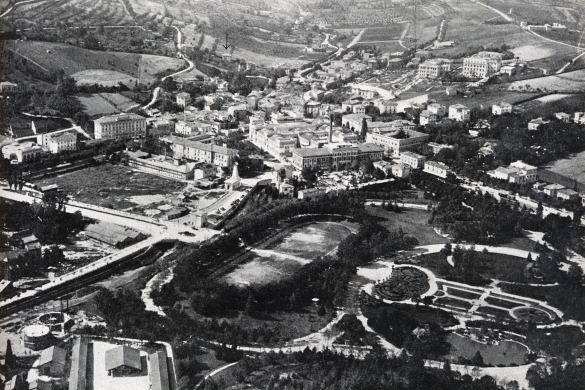 Salsomaggiore Terme: Veduta panoramica