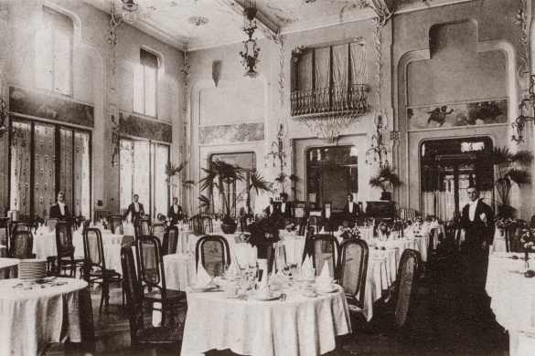 Grand Hôtel des Thermes: Sala ristorante