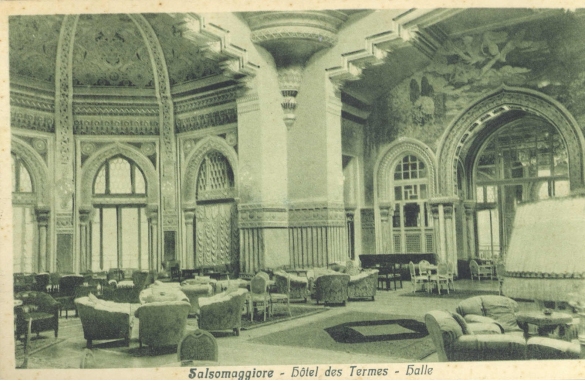 Grand Hôtel des Thermes: Salone Moesco
