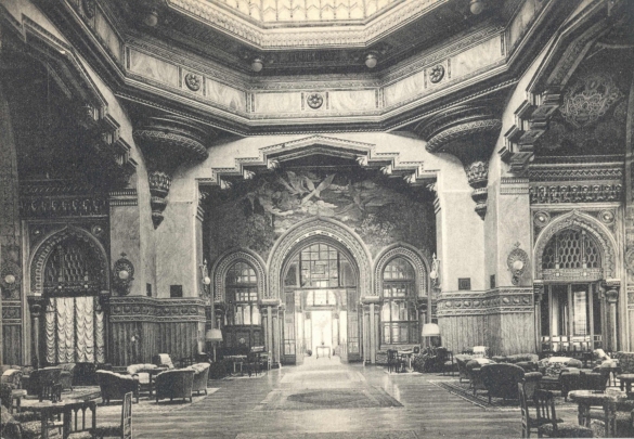 Grand Hôtel des Thermes: Salone Moresco