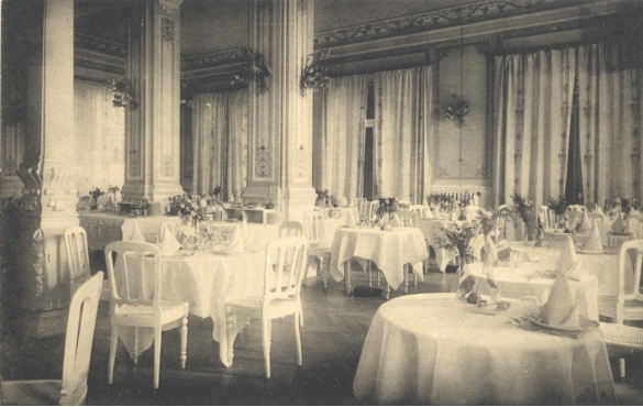 Grand Hôtel des Thermes: Salone ristorante