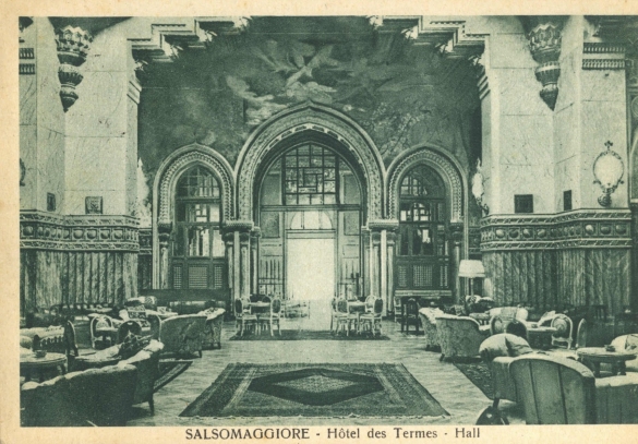 Grand Hôtel des Thermes: Salone Moresco (Hall)