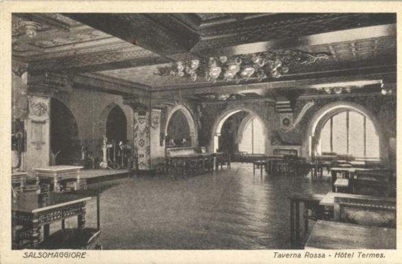 Grand Hôtel des Thermes: Taverna Rossa