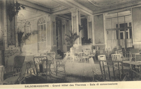 Grand Hôtel des Thermes: Sala di conversazione