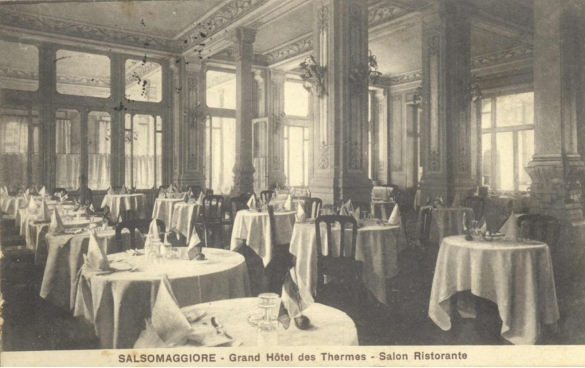 Grand Hôtel des Thermes: Sala ristorante, oggi sala Mainardi