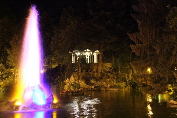 Parco Mazzini: Giochi di luce