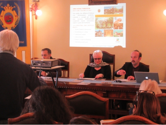 Conferenza stampa del 02/03/2017: Presentazione nuova Guida Turistica di Salsomaggiore, nuovo Server Fotografico photos.visitsalsomaggiore.it e marchio Certificazione di Qualità ufficio I.A.T.