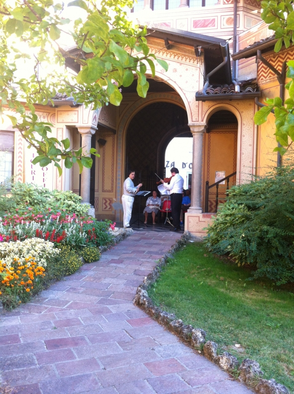 Palazzina Warowland: Concerto in galleria