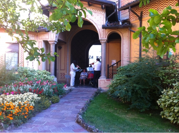 Palazzina Warowland: Concerto in galleria