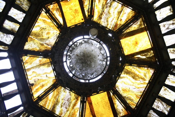 Palazzo Congressi: Salone Moresco, particolare della cupola del lucernario