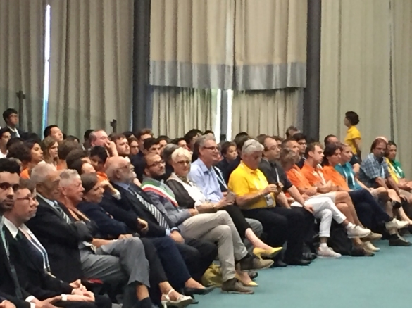 Palazzo Congressi: Auditorium Europa, inaugurazione Mondiali Juniores di Bridge