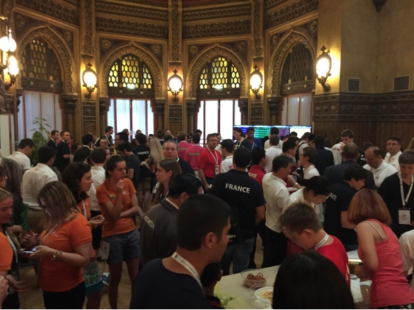 Palazzo Congressi: Salone Moresco, rinfresco di benvenuto