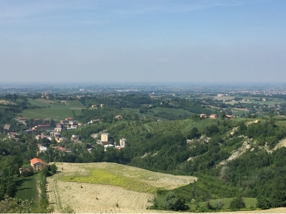Tabiano: Vista panoramica dal Castello di Tabiano