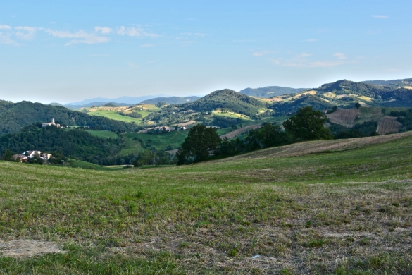 Tabiano: Veduta panoramica