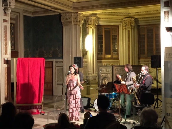 Burleque Spettacolo: Anno 2015 - L'esibizione alle Terme Berzieri