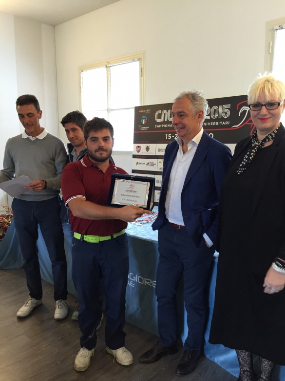 Golf - CNU: Premiazioni