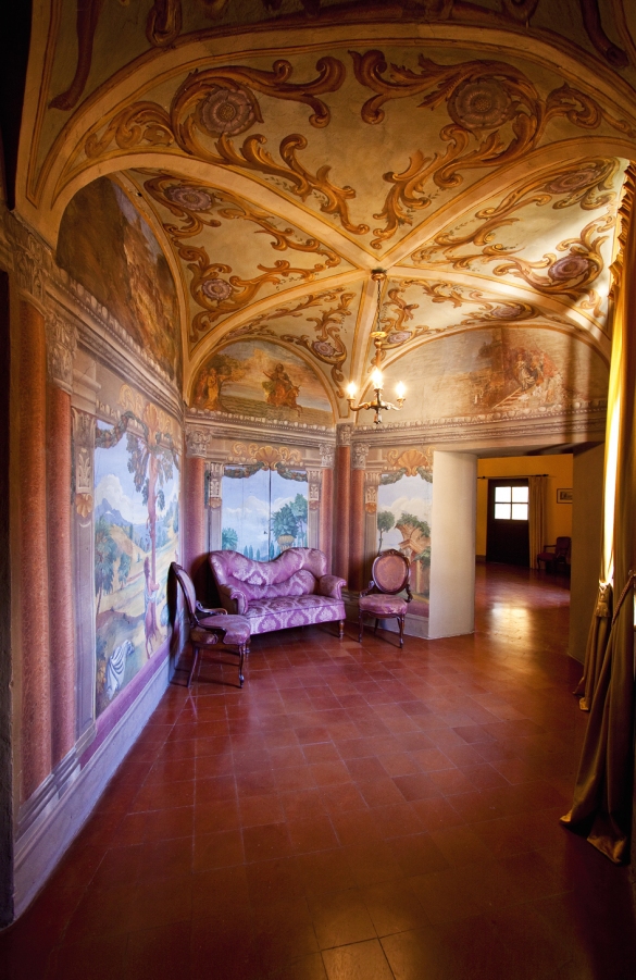 Castello di Scipione - Interno: 