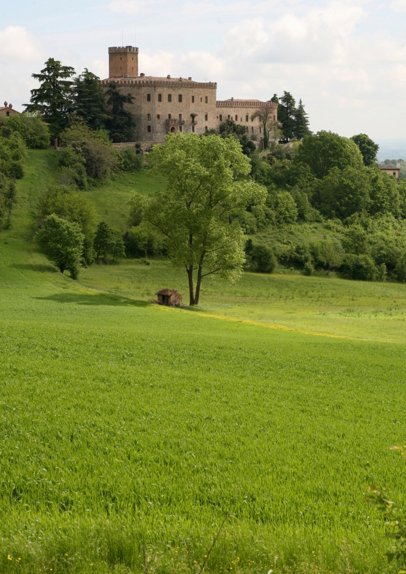 Castello di Tabiano: Veduta generale