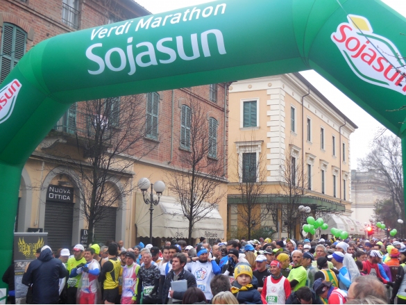 19 ed. Sojasun Verdimarathon: 28 febbraio 2016 - Gare podistiche da Salsomaggiore a Fidenza, Fontanellato, Soragna e Busseto