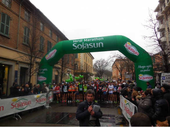19 ed. Sojasun Verdimarathon: 28 febbraio 2016 - Gare podistiche da Salsomaggiore a Fidenza, Fontanellato, Soragna e Busseto