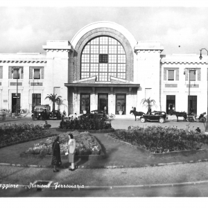 Stazione della Ferrovia - Collezione Biblioteca Comunale G. D. Romagnosi