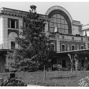 Stazione della Ferrovia - Collezione Biblioteca Comunale G. D. Romagnosi