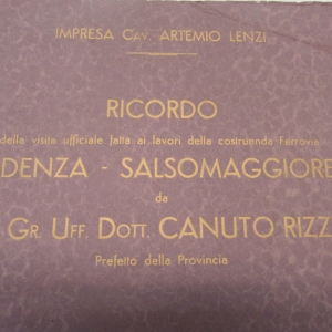 Costruenda Stazione della Ferrovia