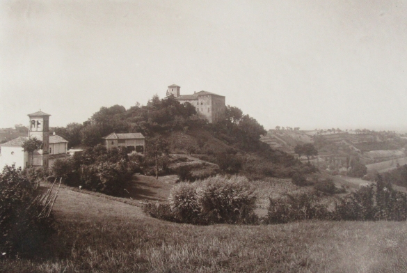 Castello di Bargone  - Collezione Biblioteca Comunale G. D. Romagnosi: (Album Municipio di Salsomaggiore, le provvidenze del Comune in ordine di servizi pubblici)