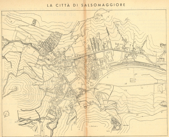 Salsomaggiore Terme  mappa 1937: Mappa anno 1937