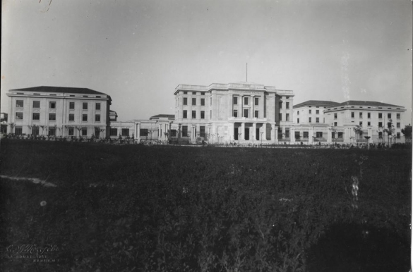 Terme Giacomo Tommasini - Collezione Biblioteca Comunale G. D. Romagnosi: 1933 circa - Vista generale dell'edificio