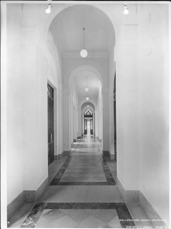 Terme Giacomo Tommasini - Collezione Biblioteca Comunale G. D. Romagnosi: 1933 circa - Galleria del corpo centrale