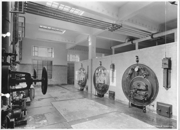 Terme Giacomo Tommasini - Collezione Biblioteca Comunale G. D. Romagnosi: 1933 circa - Centrale termica