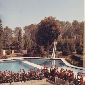 Piscina Leoni - Collezione Biblioteca Comunale G. D. Romagnosi: Anni '70 del Novecento - La piscina fu costruita intorno al 1953