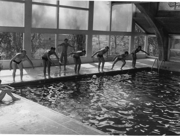 Piscina Termale Coperta  - Collezione Biblioteca Comunale G. D. Romagnosi: 