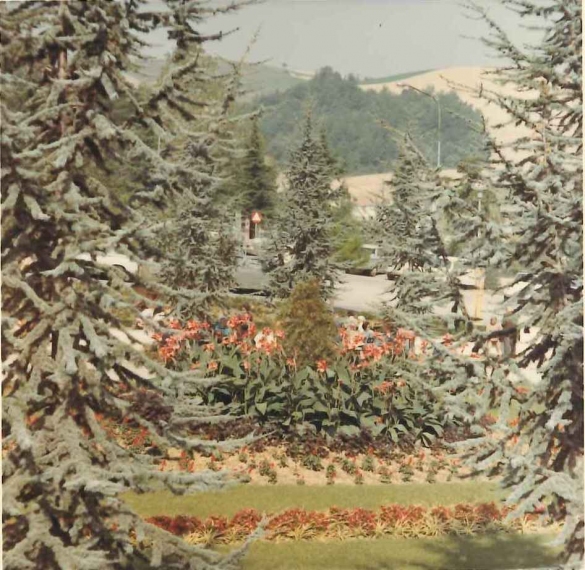 Tabiano - Collezione Biblioteca Comunale G. D. Romagnosi: Anni '60 del Novecento - Scorcio panoramico