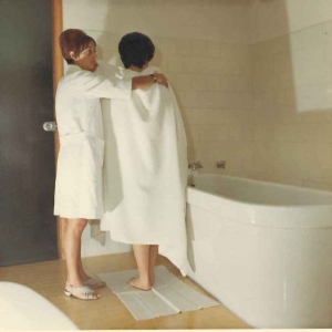 Concorso Ippico - Collezione Biblioteca Comunale G. D. Romagnosi: Anni '60 del Novecento - Bagno termale