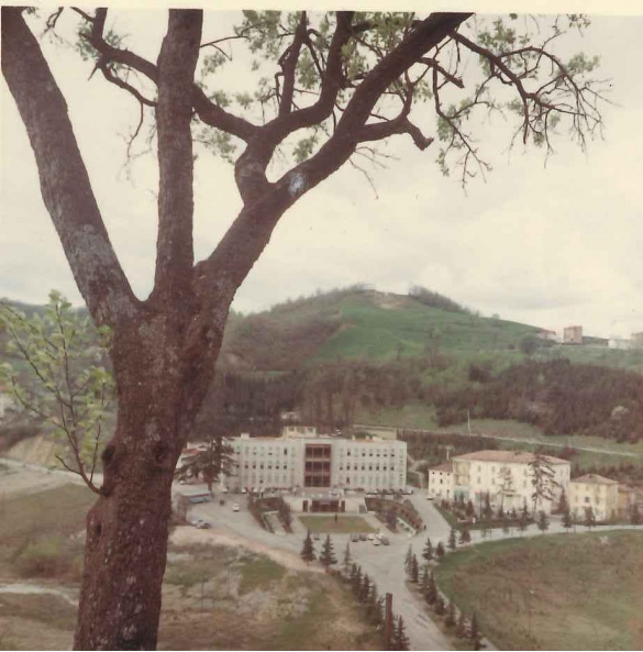 Terme di Tabiano- Collezione Biblioteca Comunale G. D. Romagnosi: Anni '60 del Novecento - Vista panoramica
