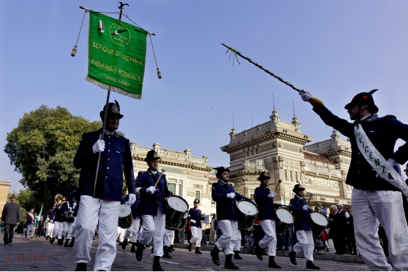 Raduno Alpini: La fanfara storica - Alpini sezione di Vicenza